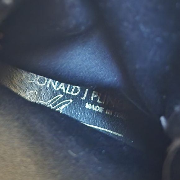 Donald J. Pliner Metallic Brown Bronze Pull On Sock Botties Size 8.5 - Picture 8 of 8